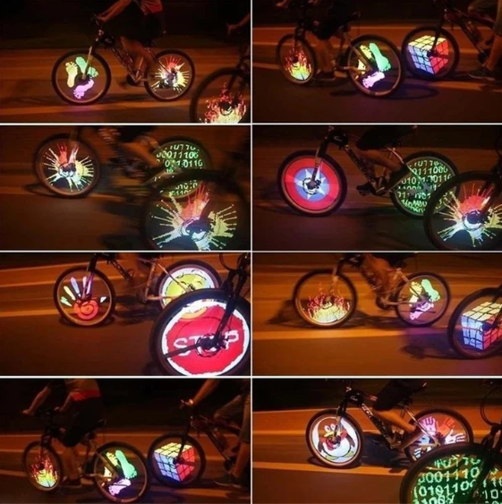 LuminBike | 3D Fahrrad Speichen LED Leuchten