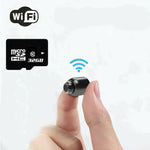 Mini WiFi-Sicherheitskamera | 1080P HD | Infrarot-Nachtsicht | 120° Weitwinkel | Smarte Bewegungserkennung & Alarmfunktion | Zwei-Wege-Audio