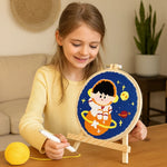 Calming Embroidery Kit for a Creative Break