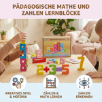 Lernblöcke für Mathe und Zahlen – Pädagogisches Spielzeug