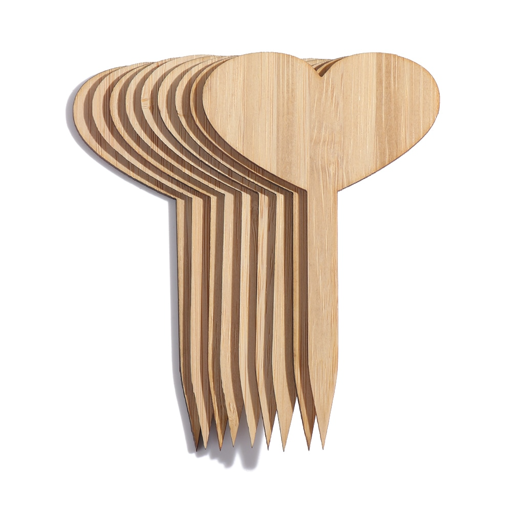 Plant care made easy with flexible wooden markers