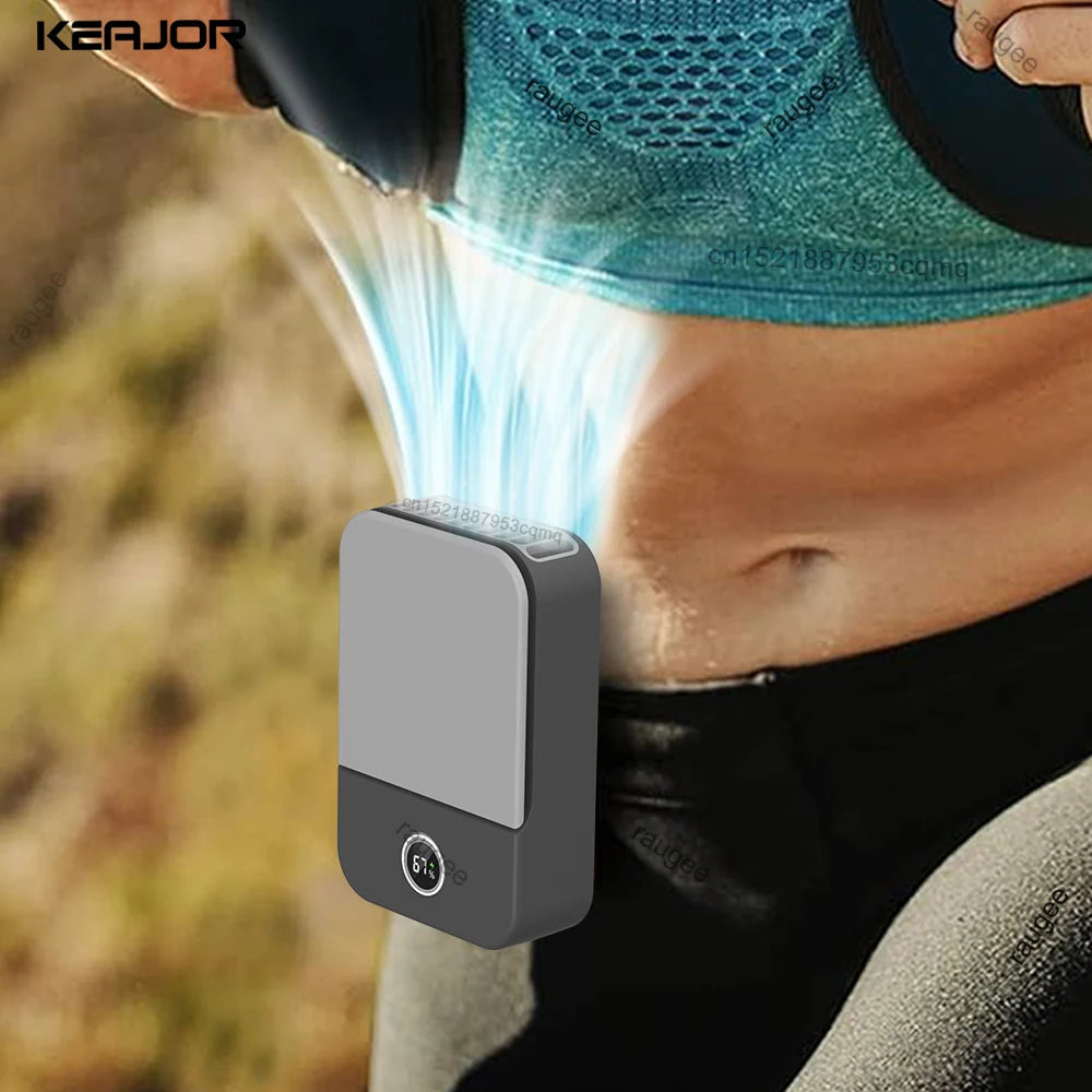 FlexiCool Mini Fan | Portable 3-in-1 Design | 2000 mAh Battery | USB-C Fast Charging
