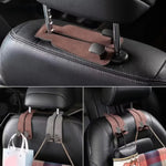 Eleganter Auto-Haken für Ordnung und Komfort | 2er Set
