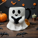 Geisterzauber | Halloween-Tasse mit fröhlichem Gespenst
