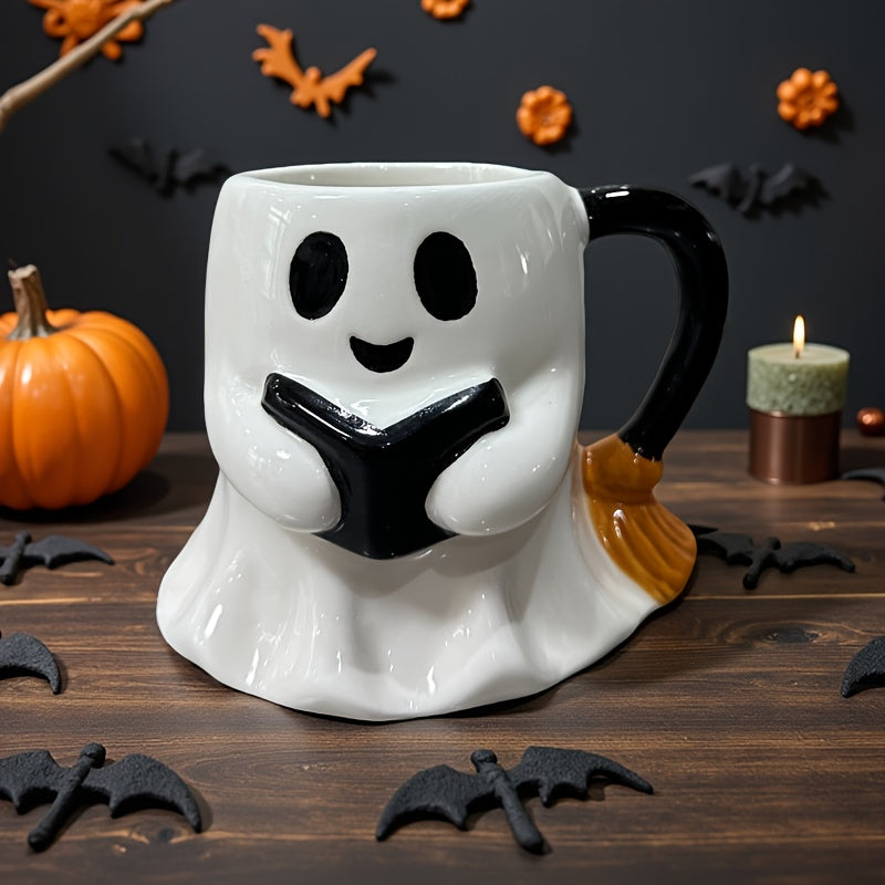 Geisterzauber | Halloween-Tasse mit fröhlichem Gespenst