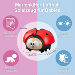 Luftballon-Spielzeug in Marienkäfer-Design für Säuglinge