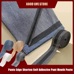 Iron-on hemming tape for effortless hem repairs