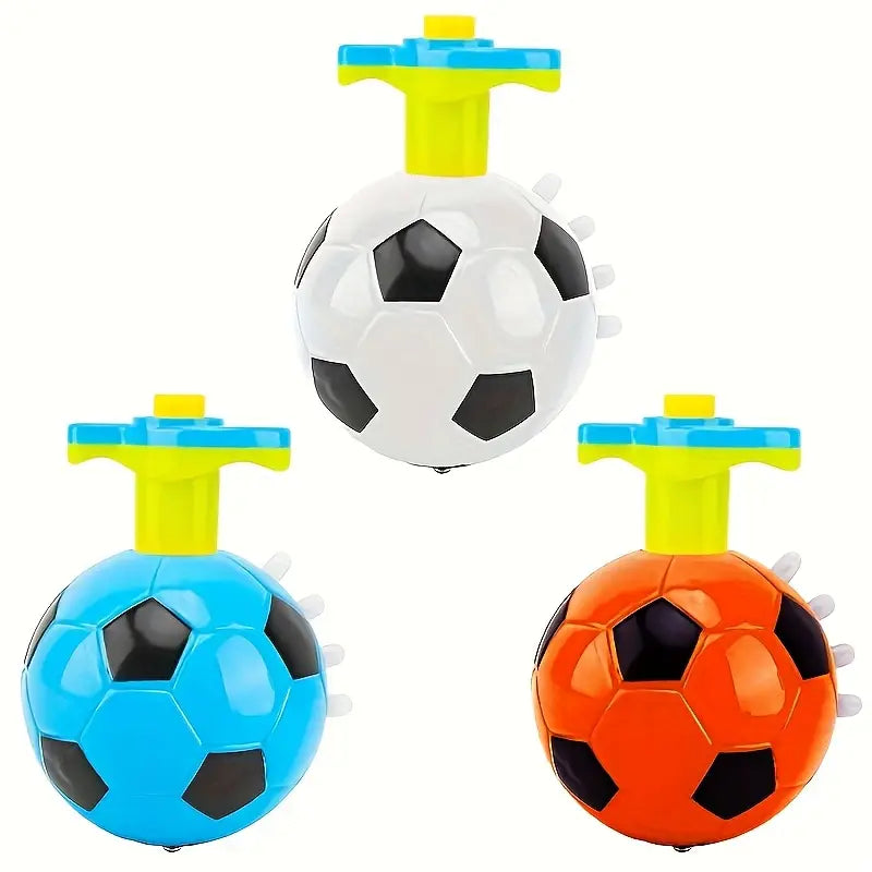 LED Fußball Kreisel mit Leuchteffekt