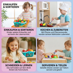 Spielset zum Schneiden von Obst und Gemüse