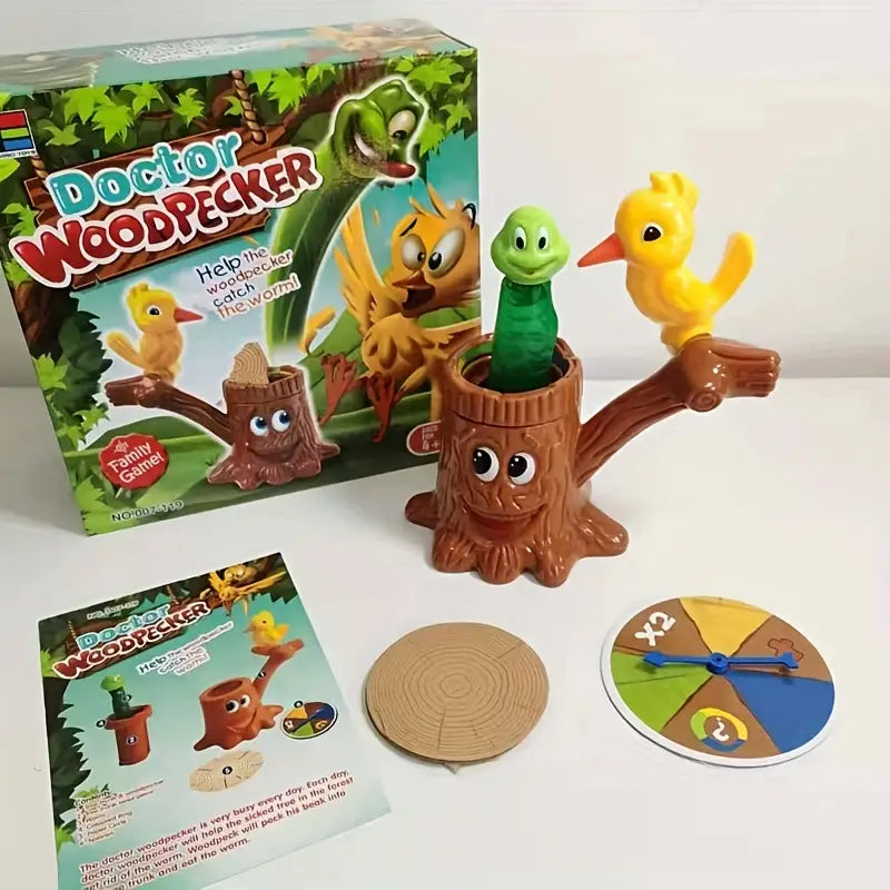 Abenteuerliches Wurmfangspiel für Kinder
