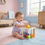 Formen Sortierspiel für Kinder – Montessori Motorikspielzeug