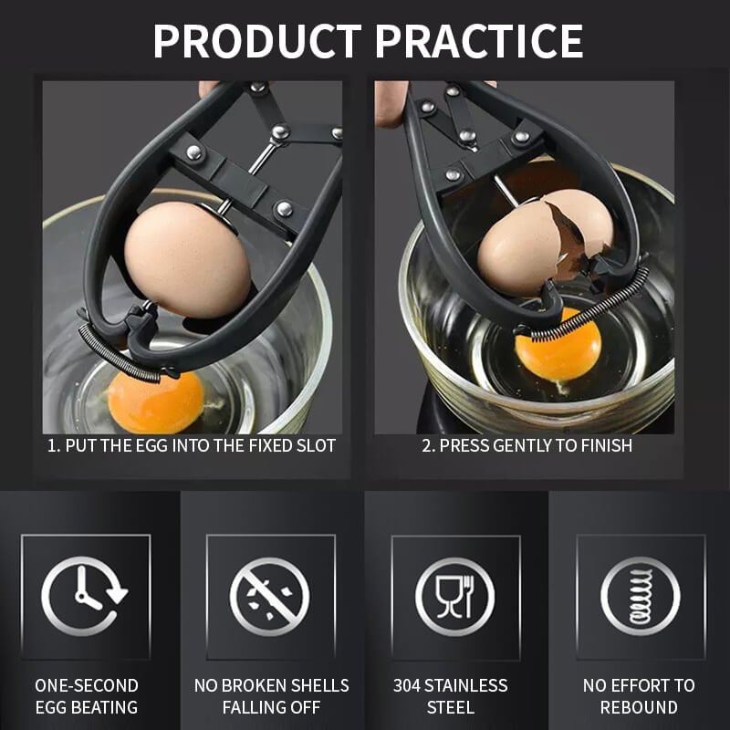 Egg Master - 2-in-1 Egg Slicer for Effortless Separation