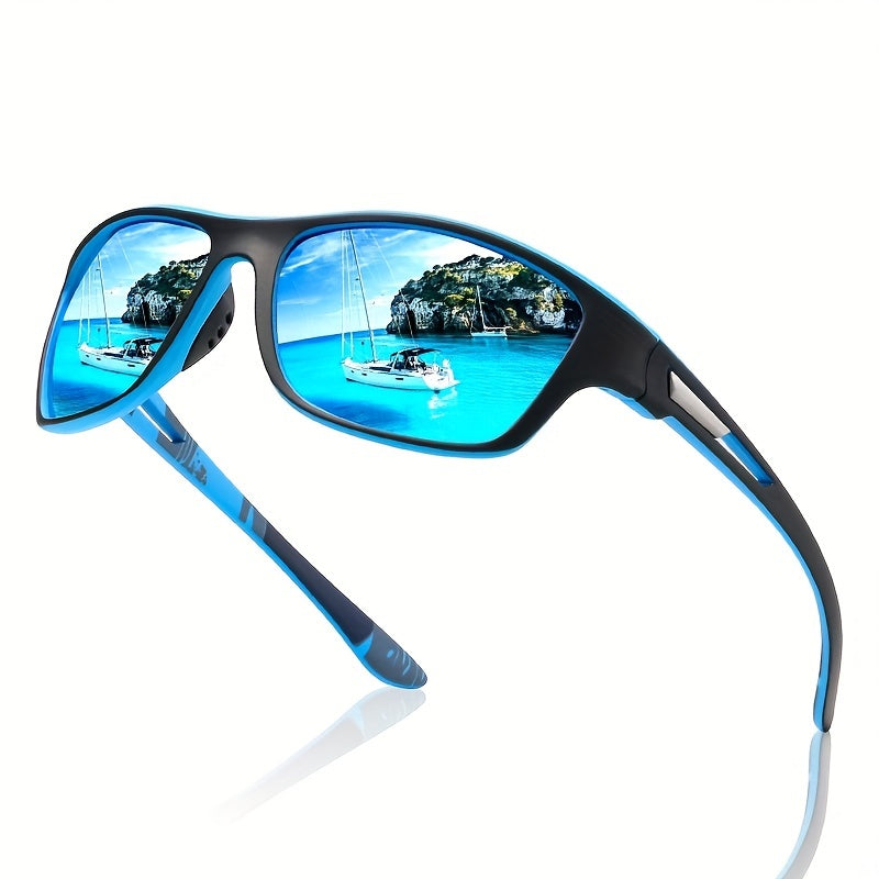 Sportsonnenbrille für Herren – Polarisierte Gläser mit UV400 Schutz
