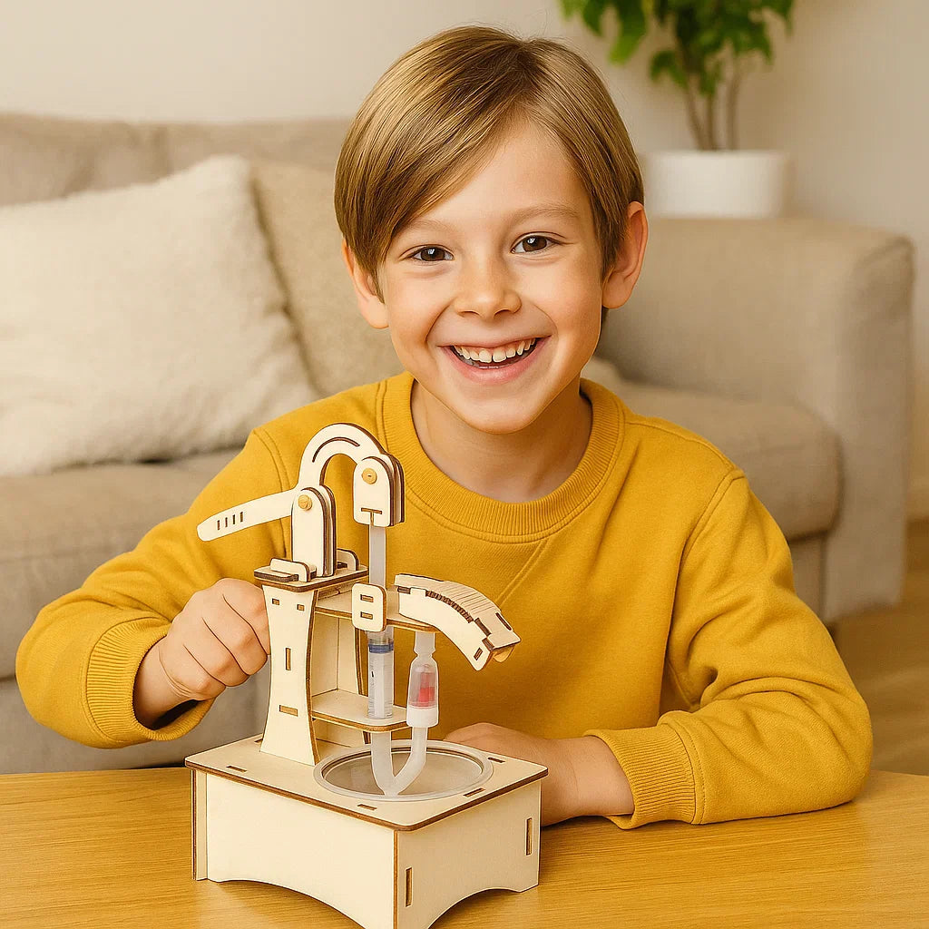 Kreatives Wissenschaftsspielzeug im Baukasten-Design für Forschung