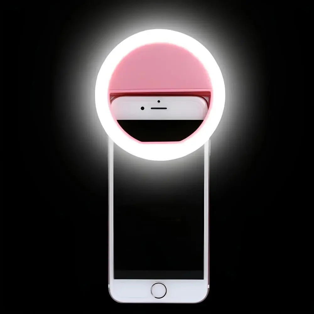 Handy Ringlicht zum Clip-On – Tragbare Beleuchtung