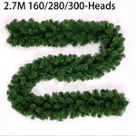 FroheFest Christmas Garland | 2.7m Artificial Fir Garland for Festive Decoration
