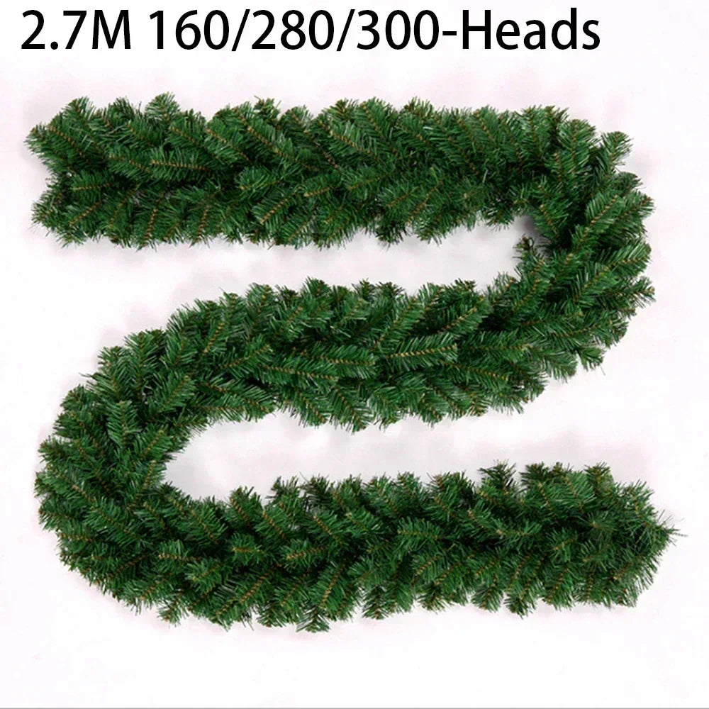 FroheFest Christmas Garland | 2.7m Artificial Fir Garland for Festive Decoration