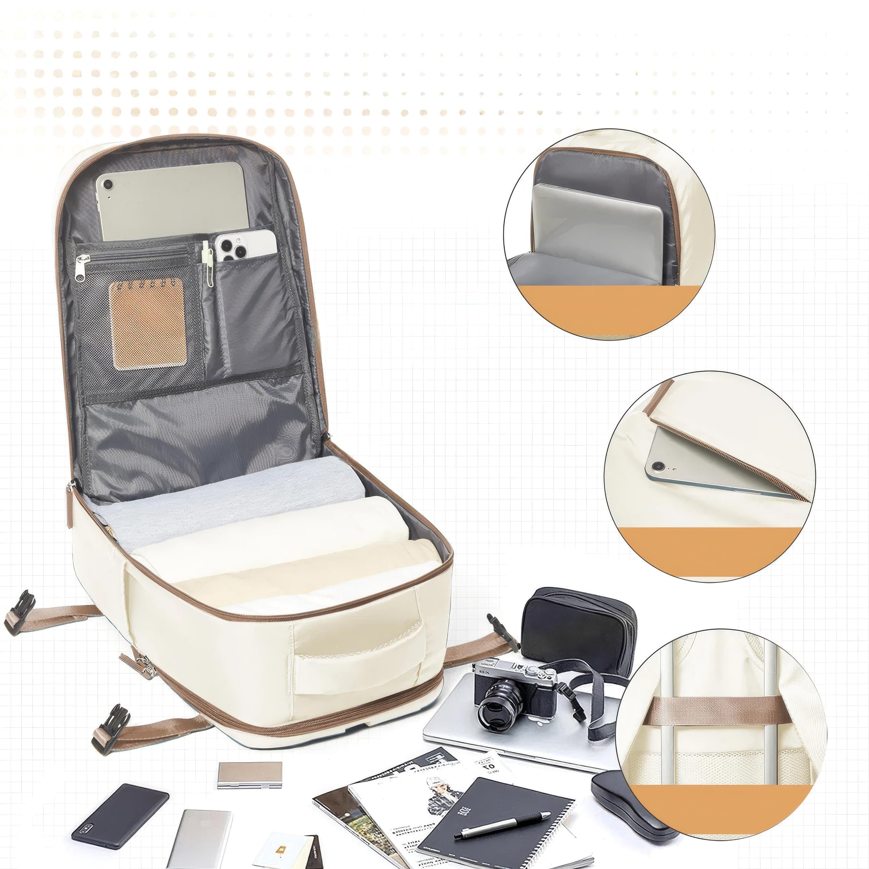 Practical and Waterproof Laptop Backpack for On the Go