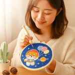 Calming Embroidery Kit for a Creative Break