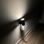 Verstellbare LED Nachtleuchte mit Drehschalter – Warmweißes Licht