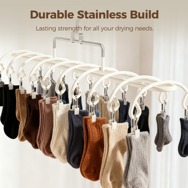 QuickDryer – Efficient Laundry Rack for More Space and Time