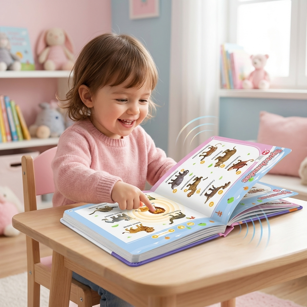 Englisch Lernbuch für Kinder mit sprechenden Funktionen