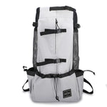 Hunderrucksack – Bequeme Tragetasche für mittelgroße Hunde mit Sicherheitsgurt und Stauraumtaschen