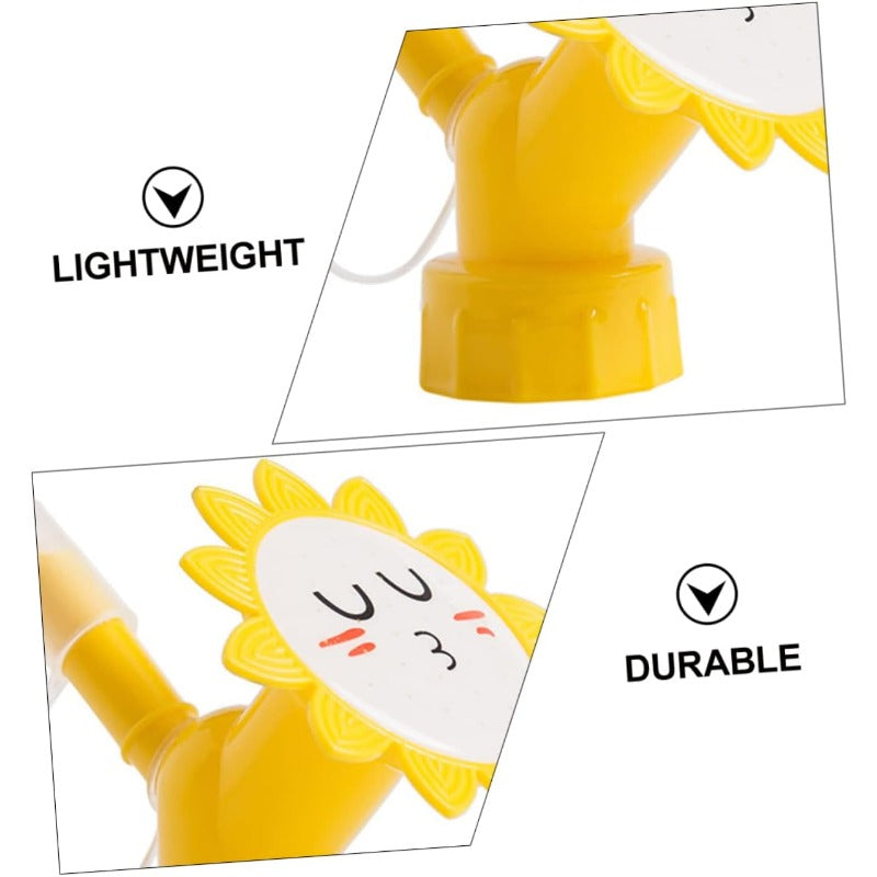 Wassertropfenaufsätze für Pflanzen – 6er Set mit Sonnenblumenmotiven