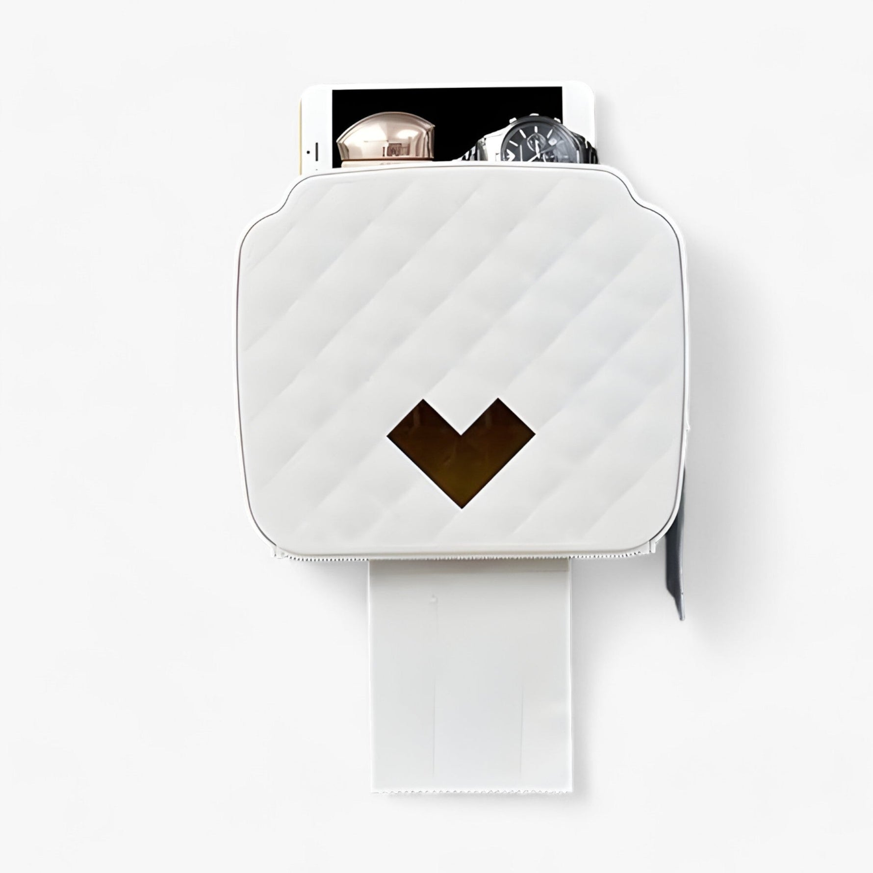 Waterproof Toilet Paper Holder - Always Dry and Organized
