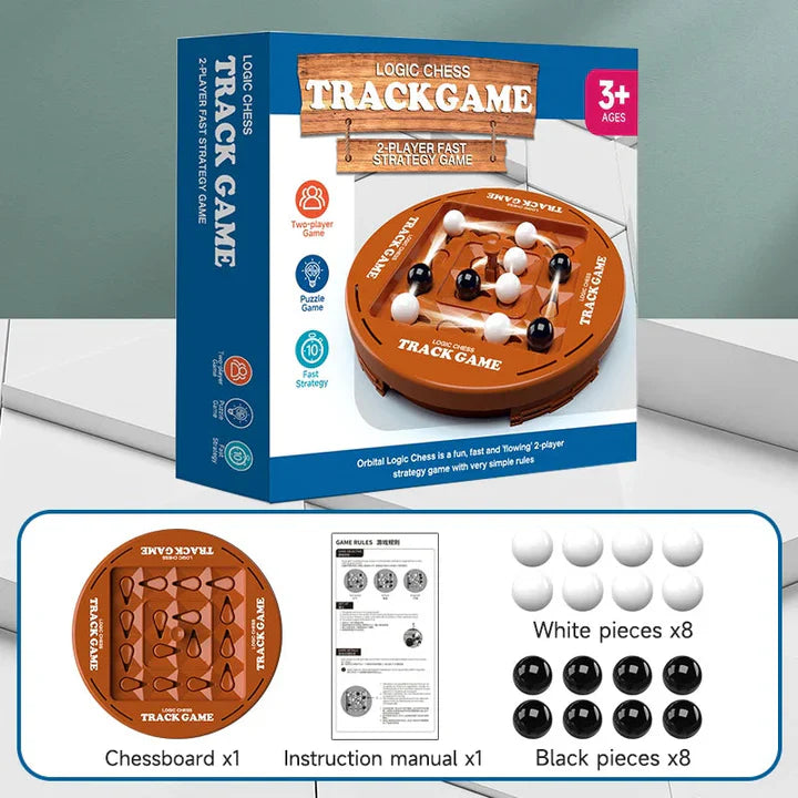 Marmorstrategie-Spiel für 2 Spieler – Schnell, Spaßig, Leicht Verständlich