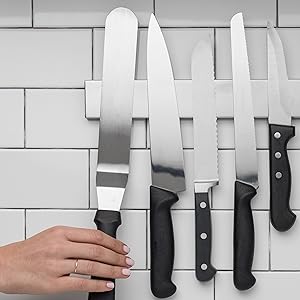 Magnetic Tool and Knife Rack – 35 cm