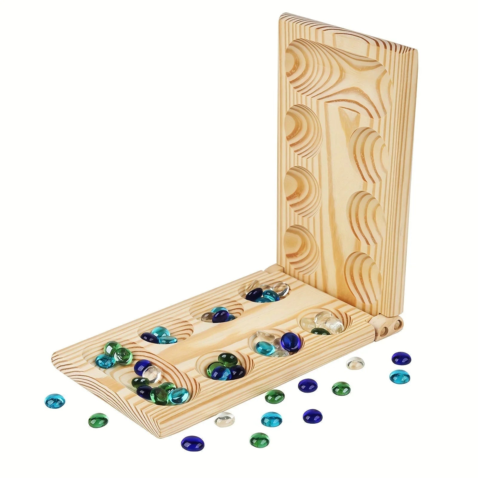 Brettspiel Mancala – Strategiespiel für zwei Spieler