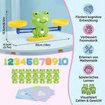 Frosch-Waage für Kinder - Spielzeug zur einfachen Mathematik