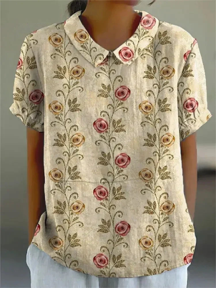 Airy Linen Shirt for Sunny Days – Stylish and Comfortable