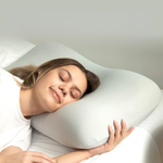 Butterfly-shaped memory foam neck support pillow
