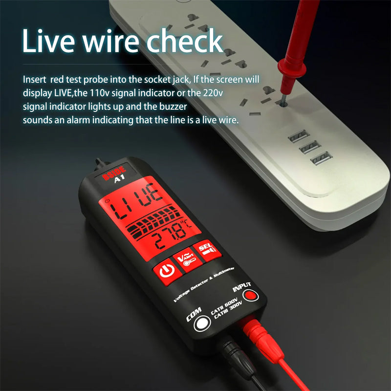 Vollautomatisches digitales Multimeter mit Anti-Brennfunktion