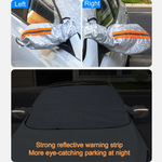 Allwetter-Schutz – Magnetischer Windschutz für Autos, Frost- und UV-Schutz