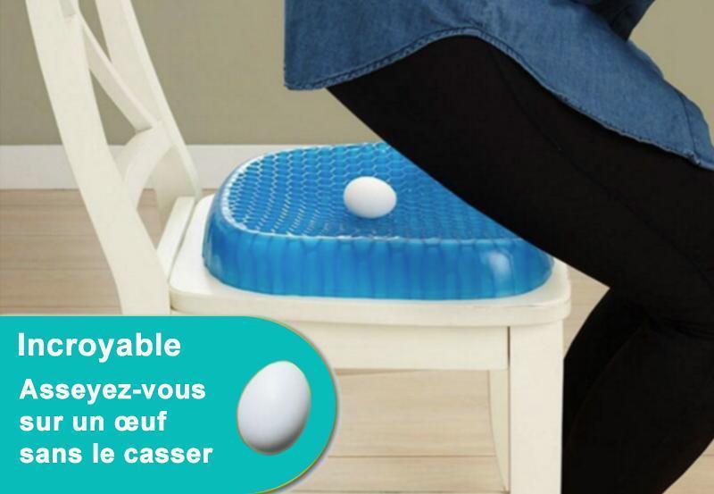 Ergonomisches Gel-Kissen für optimalen Sitzkomfort