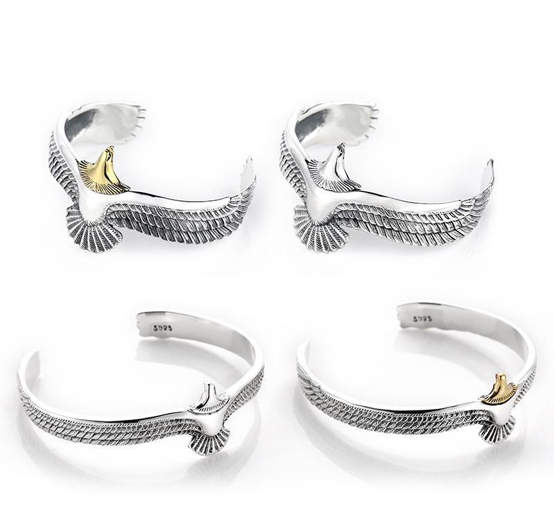 Adlerförmiges Armband | Stilvolles Kupferdesign