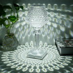 Kristall Tischlampe