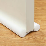 Thermal Protection – Double Draught Excluder for Doors | Keeps Out Cold, Dust & Insects | Slide-in Door Bottom Seal | Energy & Noise Insulation