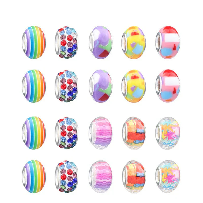Kreatives Set zum Basteln von DIY-Armbändern
