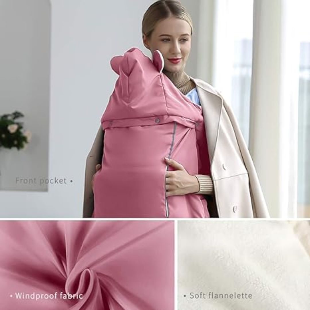 Fußsack für Babys im Winter – Universell einsetzbar für Kinderwagen und Trage
