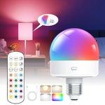 Akku RGB LED Lampe E27 mit Fernbedienung – Kabellos und Flexibel
