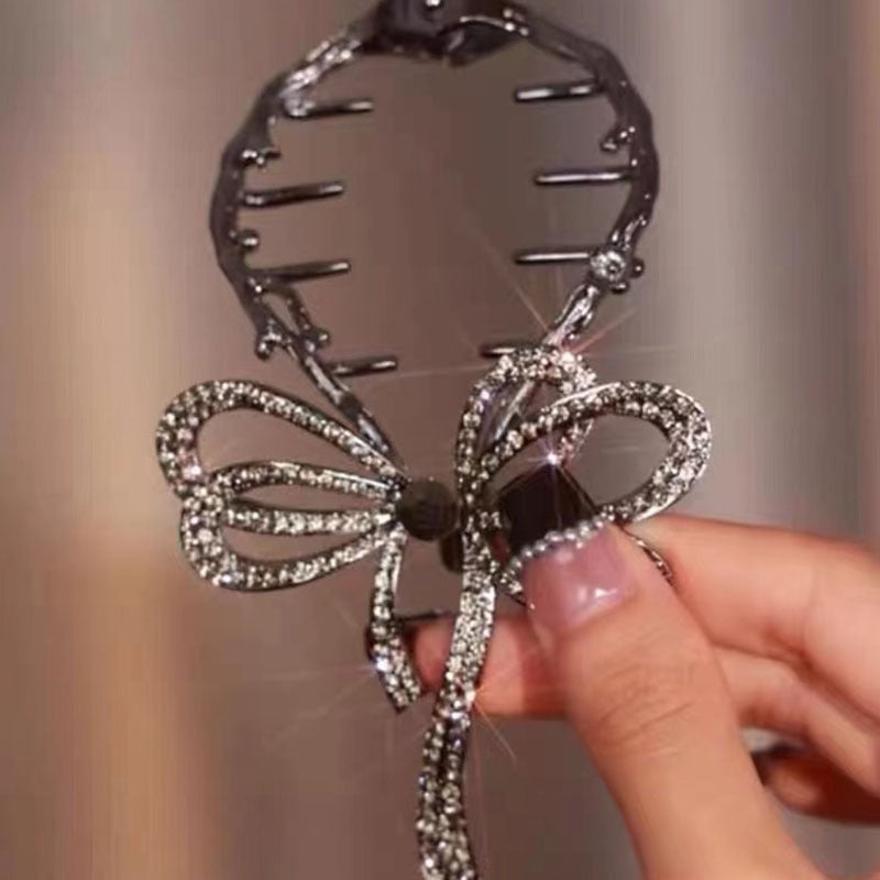 Elegante Haarspange mit Schleifen – Luxuriös und Praktisch