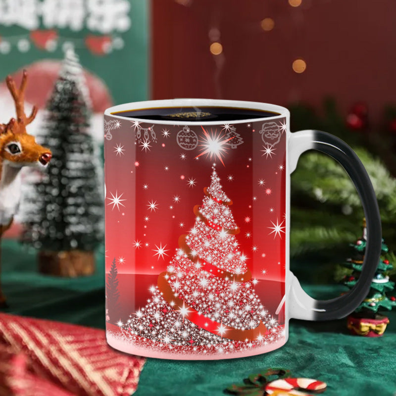 Farbwechselnder Thermobecher für Weihnachten