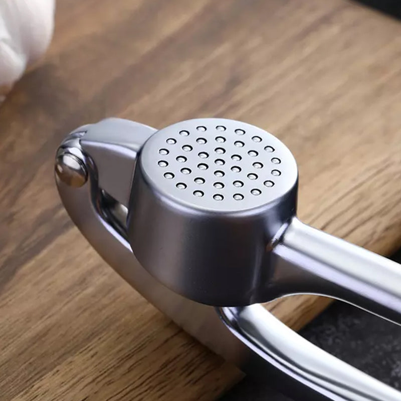 Hochwertiger Knoblauchpresser aus Edelstahl für müheloses Kochen
