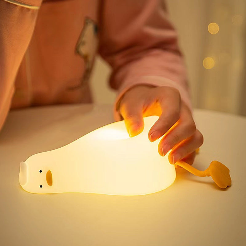 Nachttischlampe in Entenform – Süßes Nachtlicht