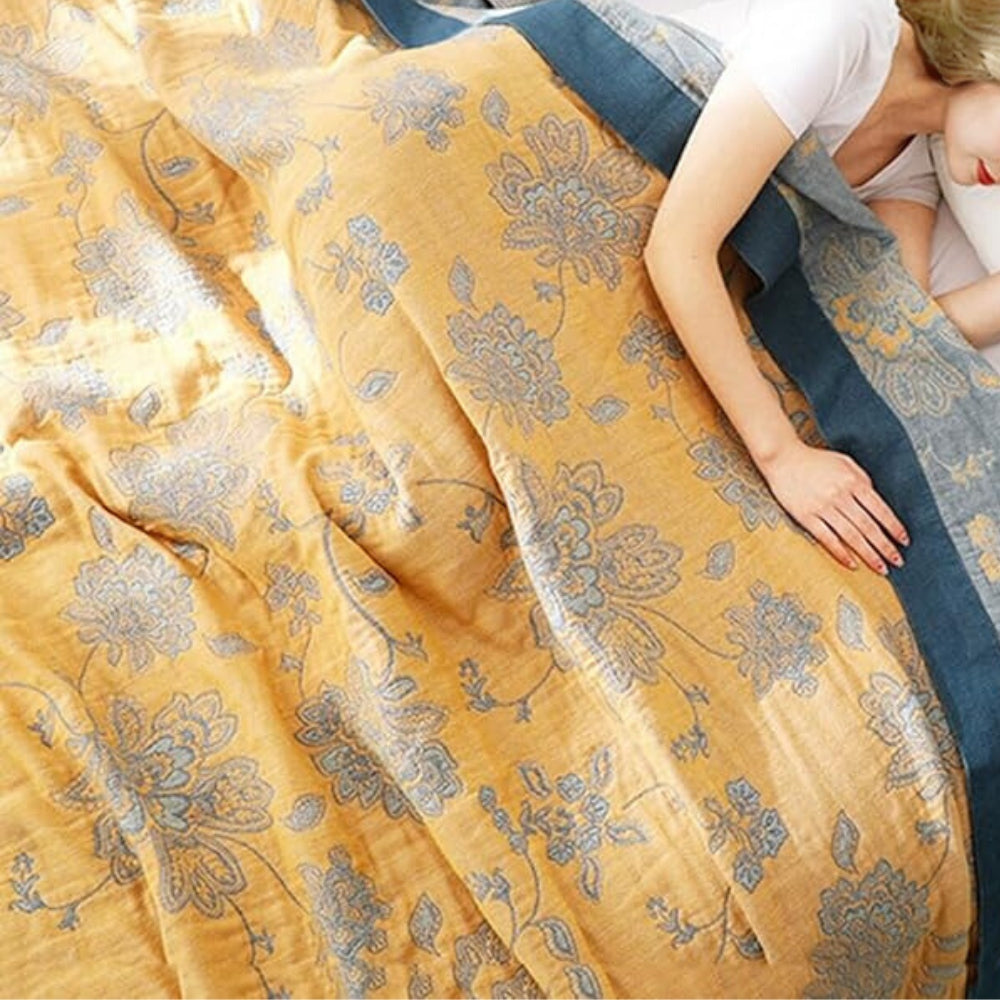 Blütenzauber Kuscheldecke für ganzjährigen Genuss