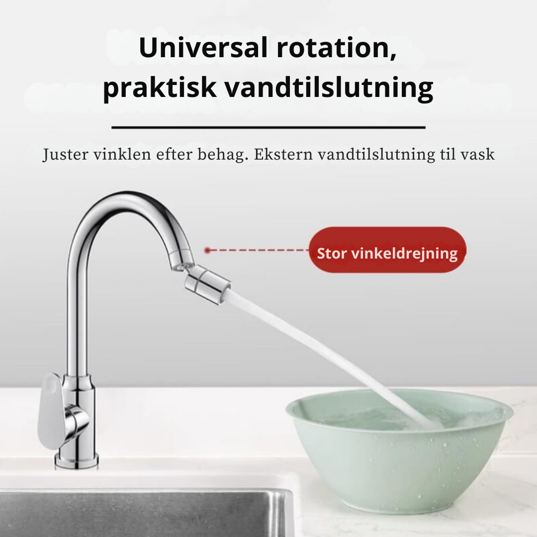 FlexiSpritz – 720° freedom for effortless rinsing